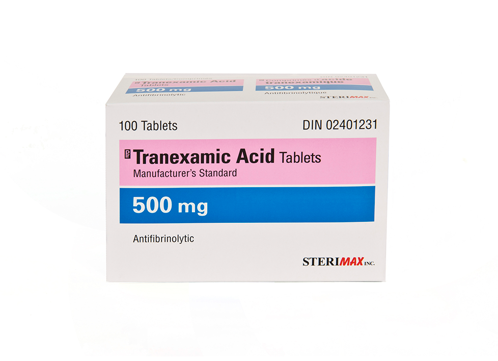 Tranexamico acido 500 mg para que sirve